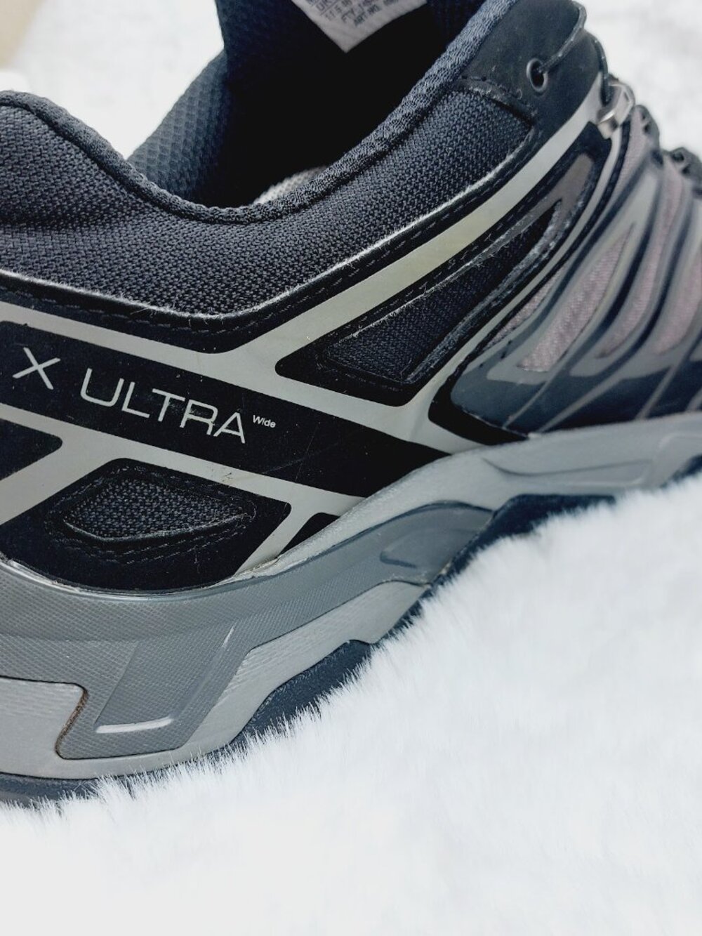 Salomon Men's Gray Black X Ultra 3 GTX Outdoor Trail Hiking Shoes Size 12 - Picture 9 of 11